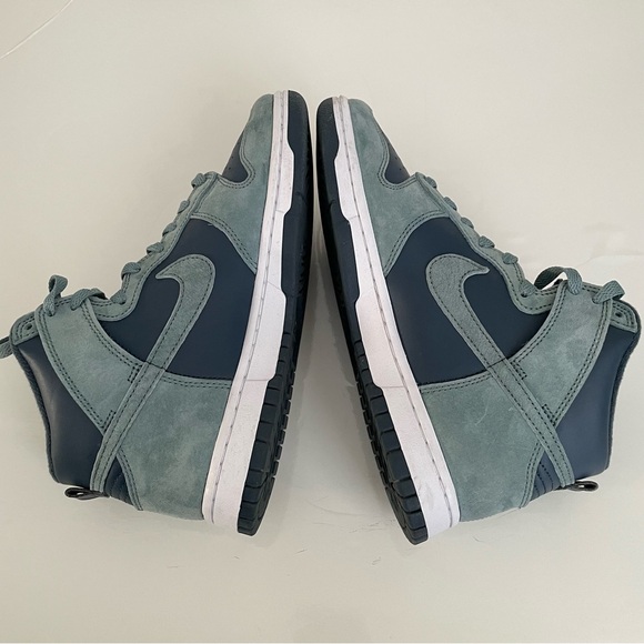 Nike Dunk High Retro PRM "Teal Suede" - Picture 5 of 17